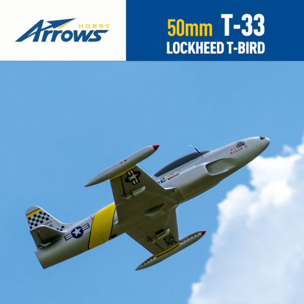 Blue Arrows Hobby 64mm Ducted Fan EDF Jet F86 PNP T 33 Model Fixed wing Remote 2