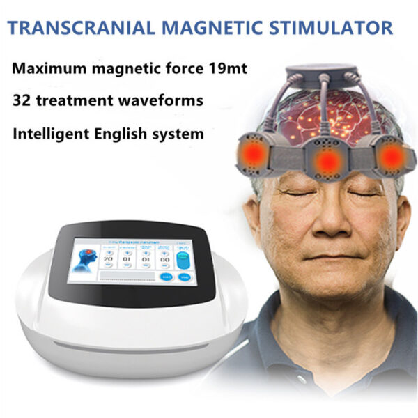 English 19Mt Transcranial Magnetic Stimulator Apoplexy Elderly Insomnia Anxiety Depression Treatment Instrument Schizophrenia