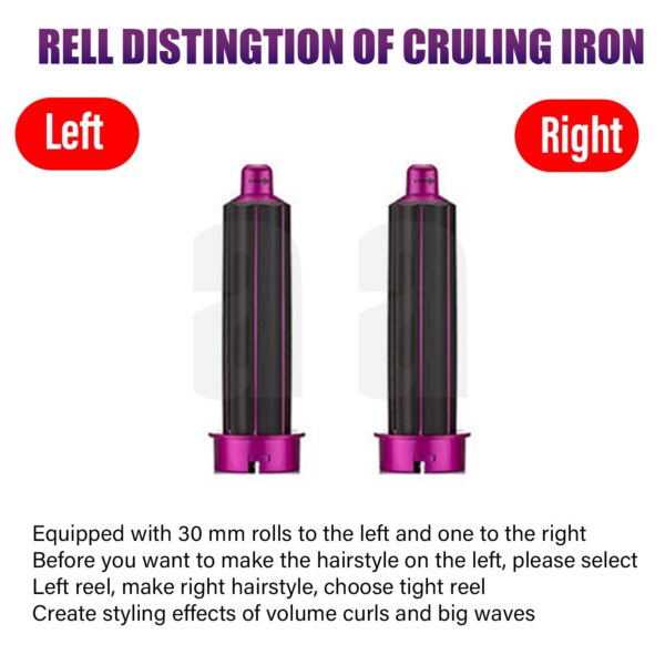 Hair Dryer 5 In 1 Hair Wrap Electric Hair Straightener Brush Blow Dryer Air Comb Detachable 4