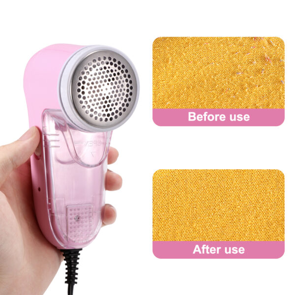 Household Clothes Shaver Fabric Lint Remover Fuzz Electric Fluff Portable Brush blade Professional Rechargeable Lint Remover 5