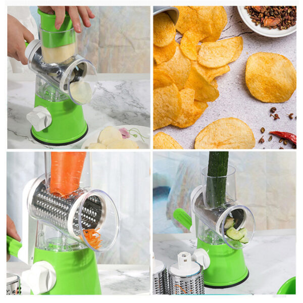 Kitchen rubbing mashing garlic grinding roller potato shredder shredder squeezing vegetable grater peeling pulling garlic shredd 1