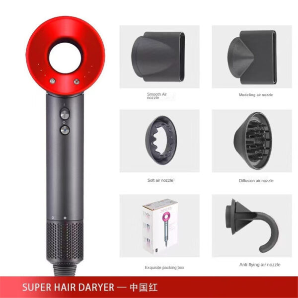 Leafless Hair Dryer Negative Ion hair care Professinal Quick Dry 220V Home Powerful Hairdryer Constant Anion 2