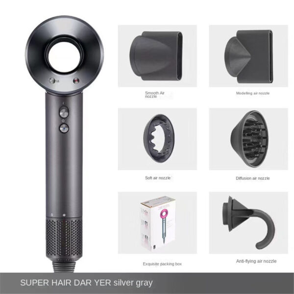 Leafless Hair Dryer Negative Ion hair care Professinal Quick Dry 220V Home Powerful Hairdryer Constant Anion 3