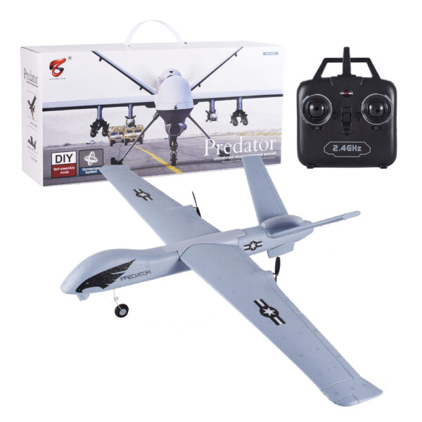 RC Airplane 2 4G 3CH Built in Gyroscope Remote Control Plane 660mm Fixed Wing Aircraft Outdoor