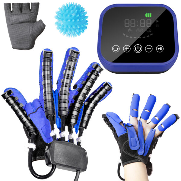 Rehabilitation Robot Gloves Wireless Mirroring Stroke Hemiplegia Hand Function Training Glove Finger Care Equipment 2